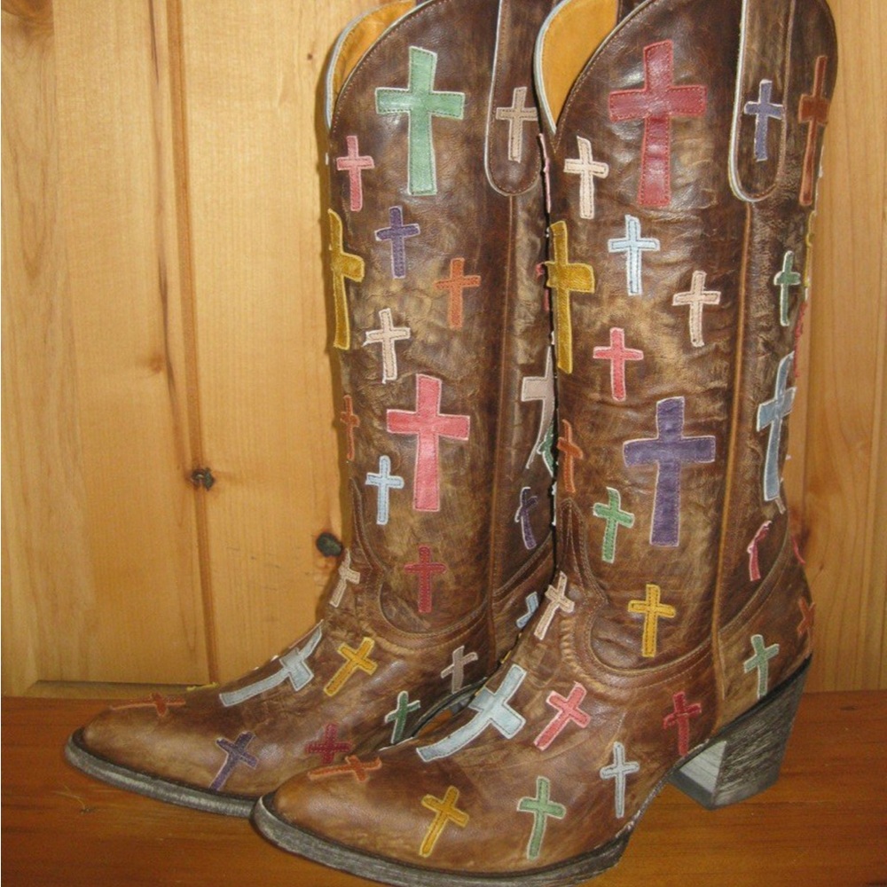OLD GRINGO "Oh My God" western boots 

Worn one time-- like new!